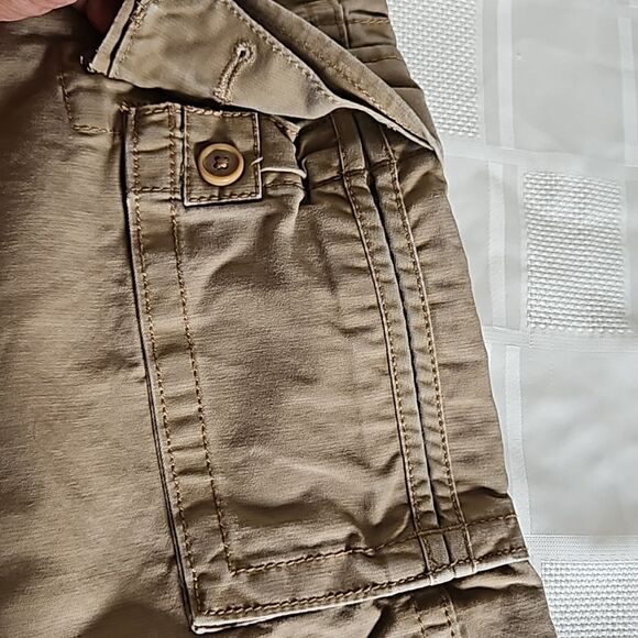 IZOD Men's Cargo Cotton Shorts Khaki Size 30 - Picture 11 of 16